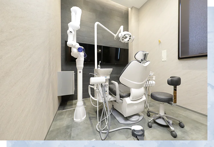 完全個室のオペ室で歯周病認定医による外科手術・歯周再生療法